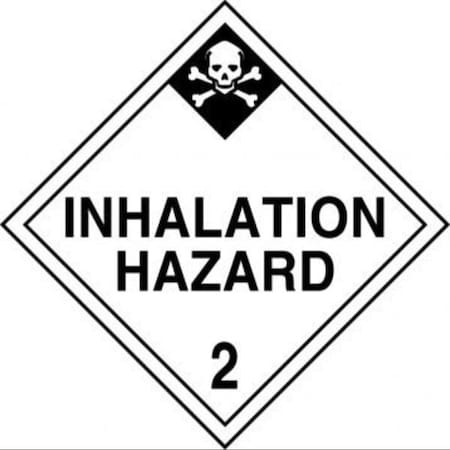 Accuform DOT PLACARD HAZARD CLASS 2  MPL205FV1 MPL205FV1